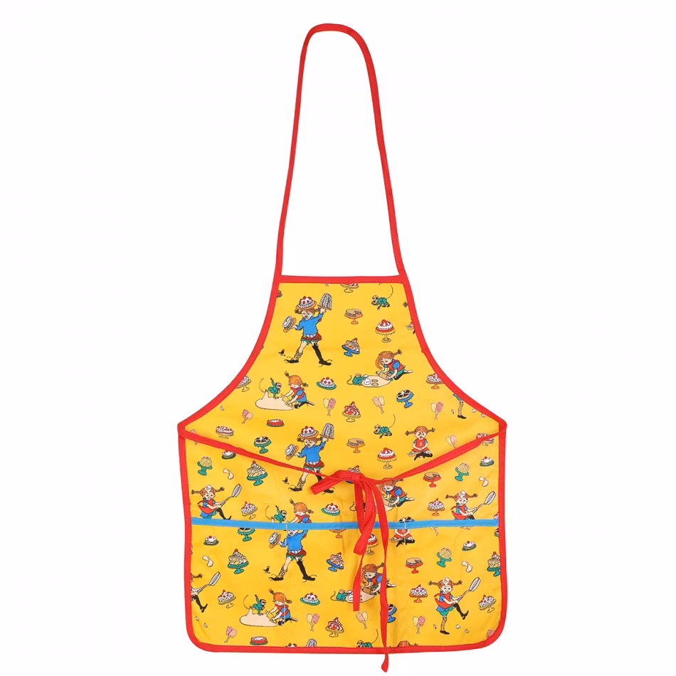 Barnförkläde Pippi bakar