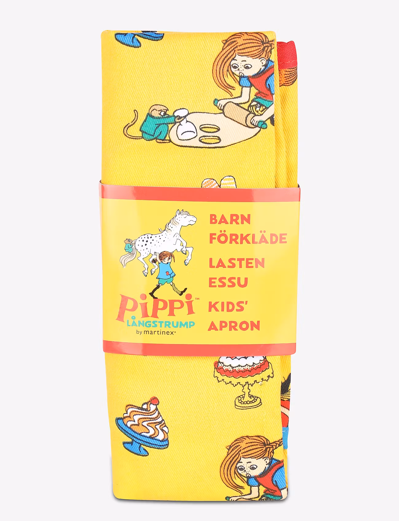 Barnförkläde Pippi bakar