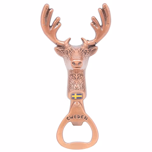 Magnet öppnare ren, brons