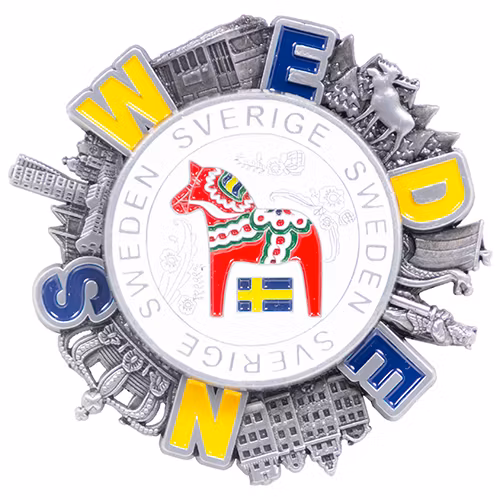 Magnet spinner dalahäst, Sweden