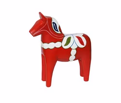 Figur: Dalahäst i poly (ej original)