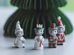 luciatåg 4-p, katter