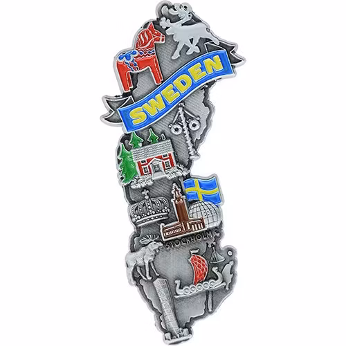 Magnet Sverigekarta