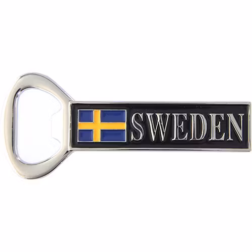 Magnet / öppnare, Sverigeflaggan, Sweden