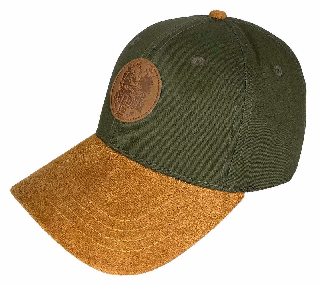 Keps Sverige läder märke, 3 färger