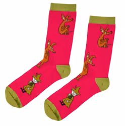 Strumpor vän, anilinröd