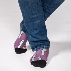 Strumpor Hattifnatt, lila