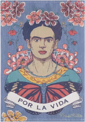 Vida (FRIDA KAHLO) handduk 35X50, 100% Ekologisk Bomull
