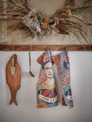 Vida (FRIDA KAHLO) handduk 35X50, 100% Ekologisk Bomull
