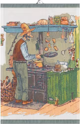 Pannkakor handduk 40x60, 100% Ekologisk Bomull