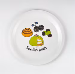 Glasunderlägg kant, Swedish sweets