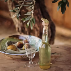 Flaskkork Groda, handsnidad i trä