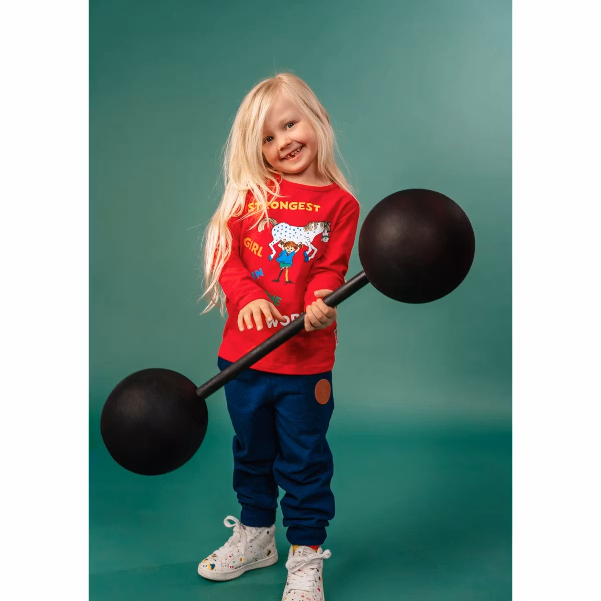 Tröja Pippi, the strongest girl