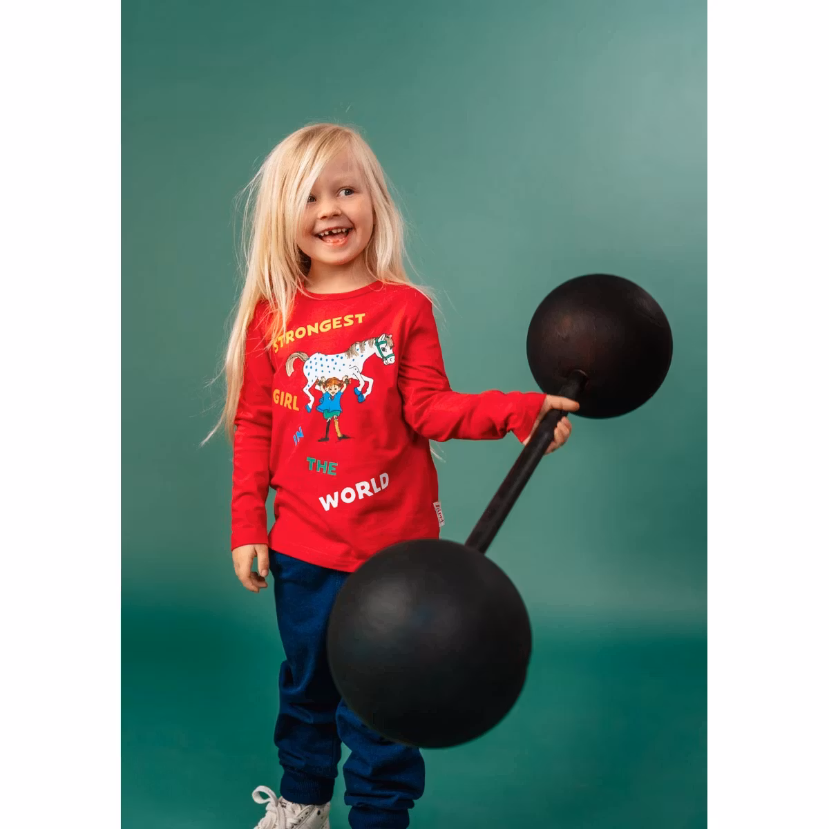 Tröja Pippi, the strongest girl