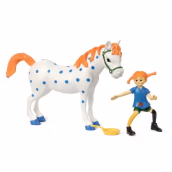 Pippi & lilla gubben figurset