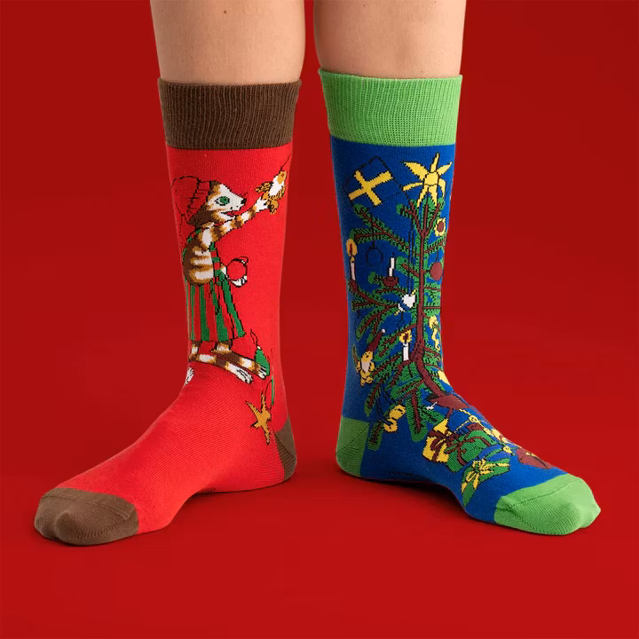 Strumpor - Findus pyntar granen