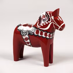 Original Dalahäst Vinröd