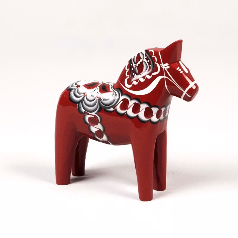 Original Dalahäst Vinröd