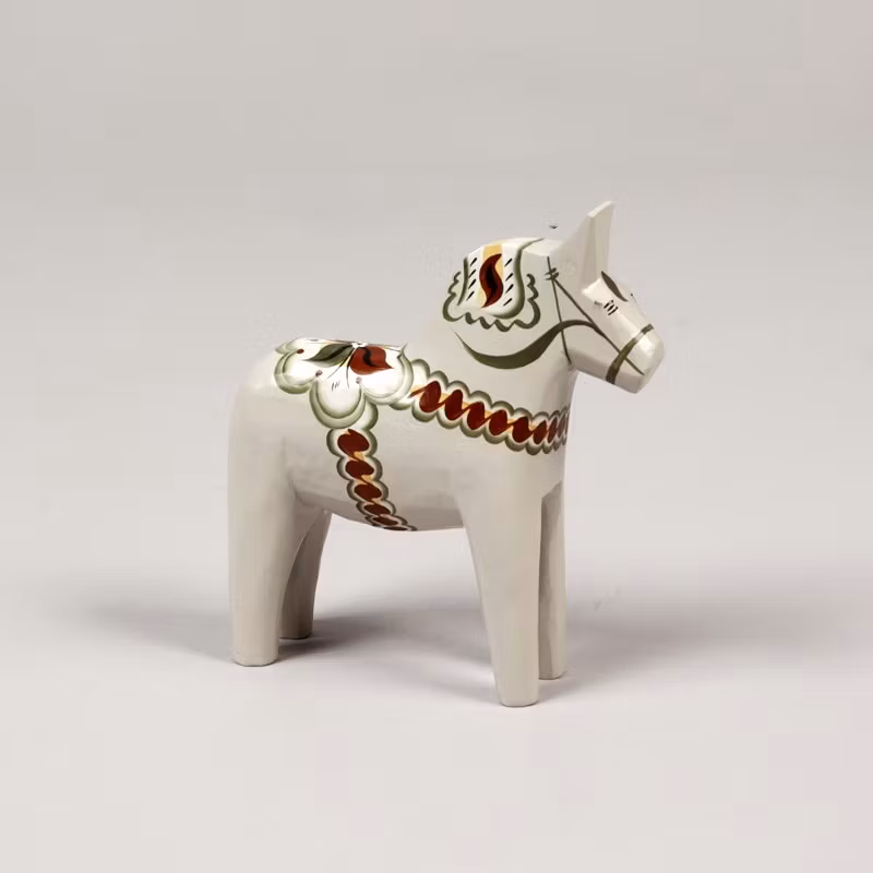 Original Dalahäst Ljus grå