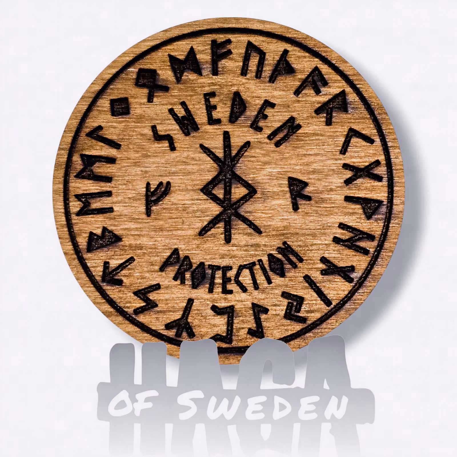 Handgjorda Magneter av trä