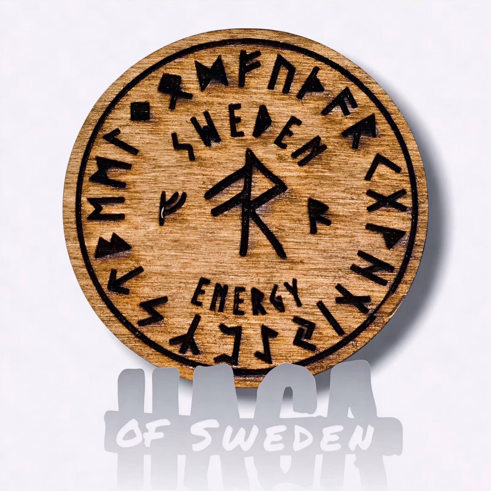 Handgjorda Magneter av trä