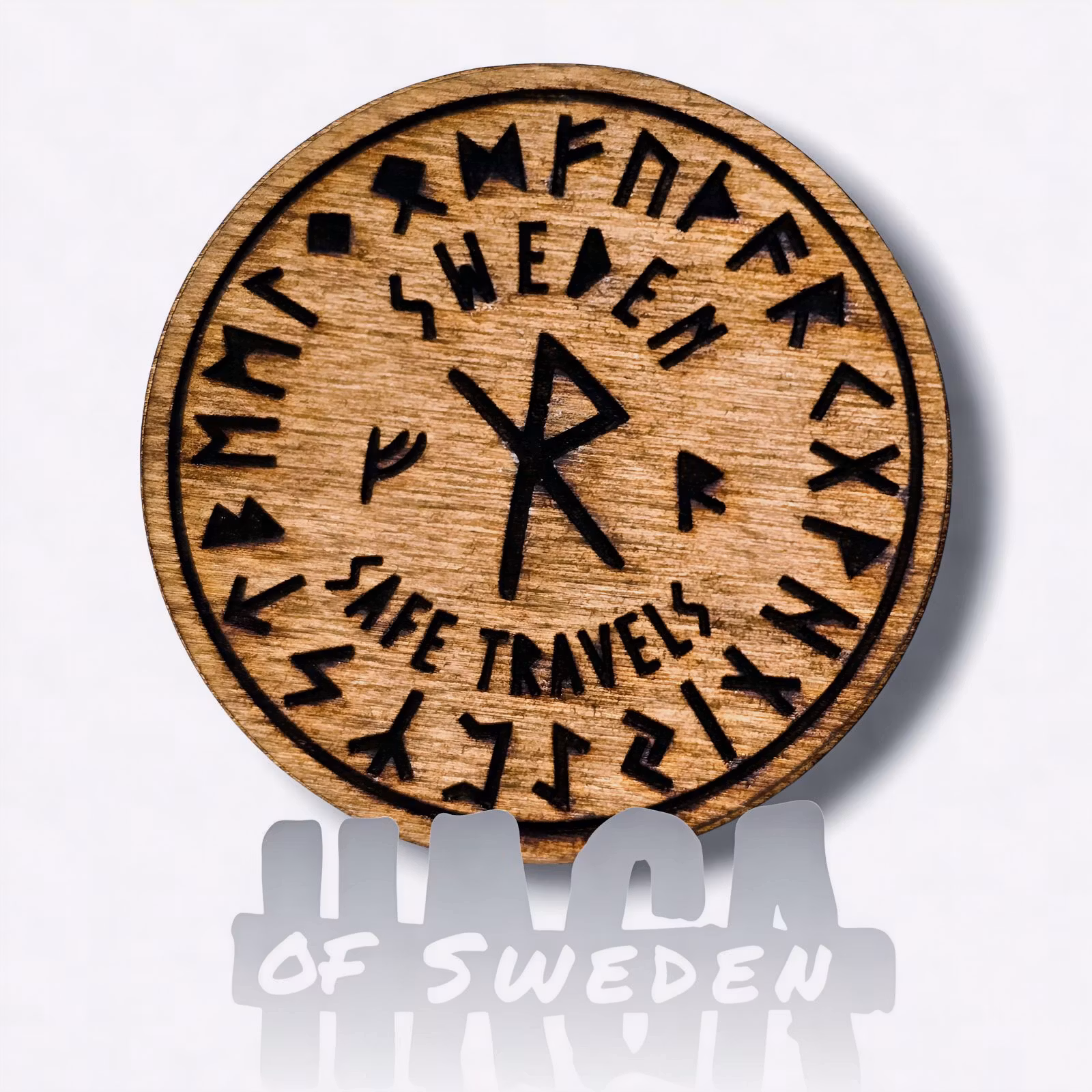 Handgjorda Magneter av trä