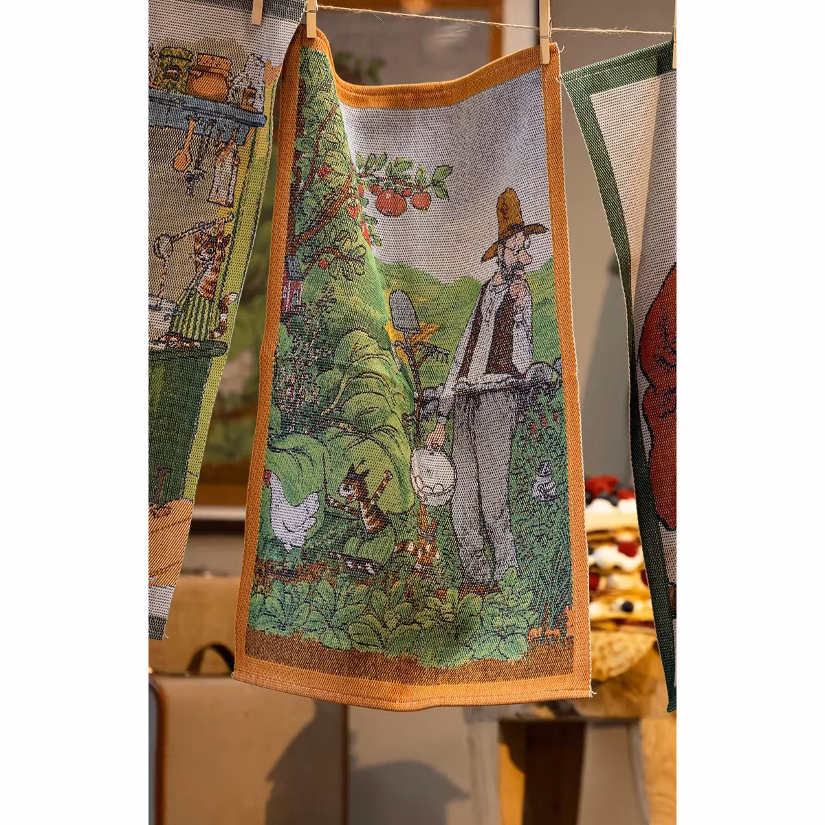 Lantliv handduk 40x60, 100% Ekologisk Bomull