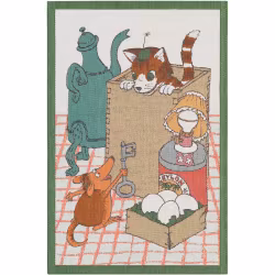 Skattjakt handduk 40x60, 100% Ekologisk Bomull