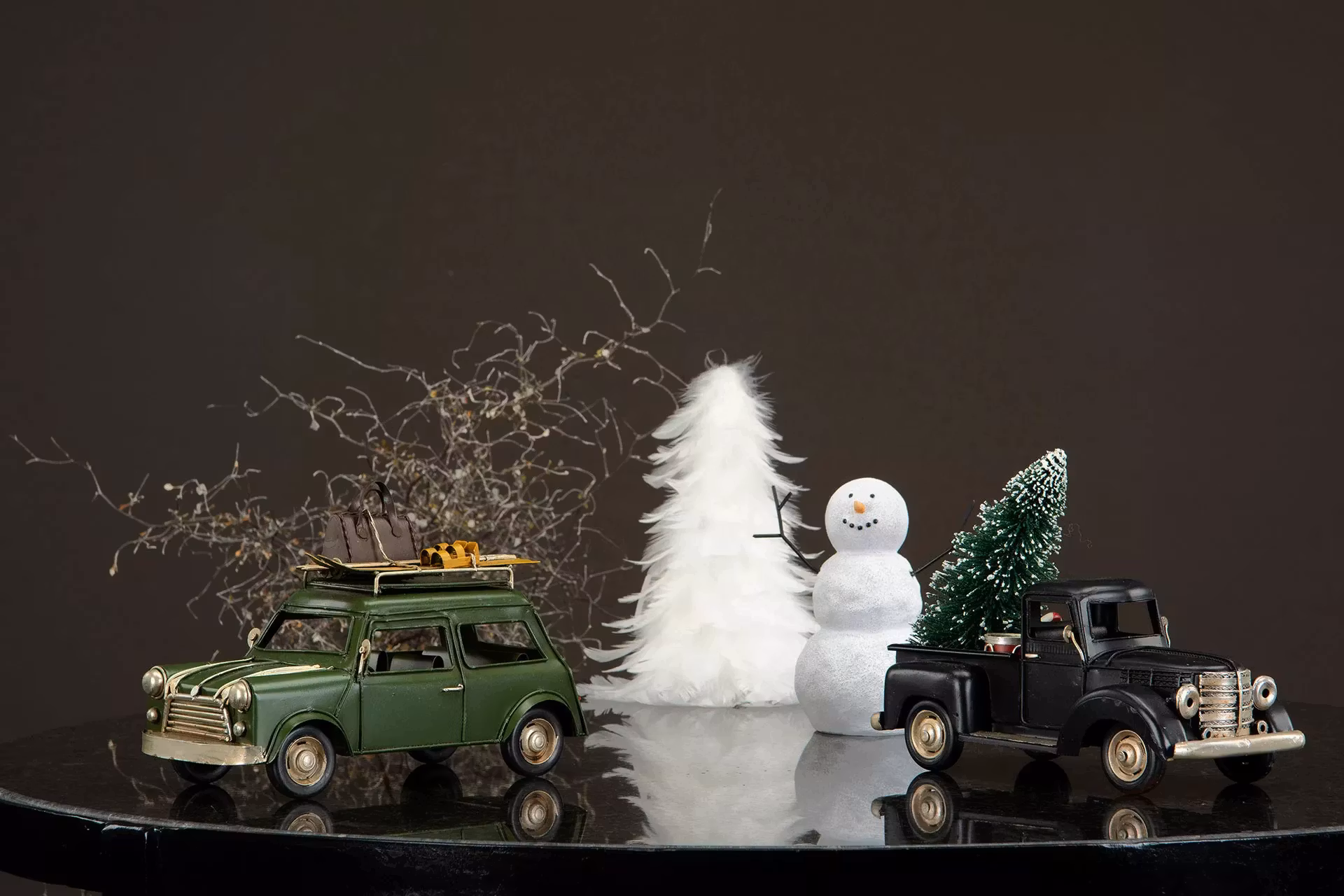 Mini Cooper retro, handgjord