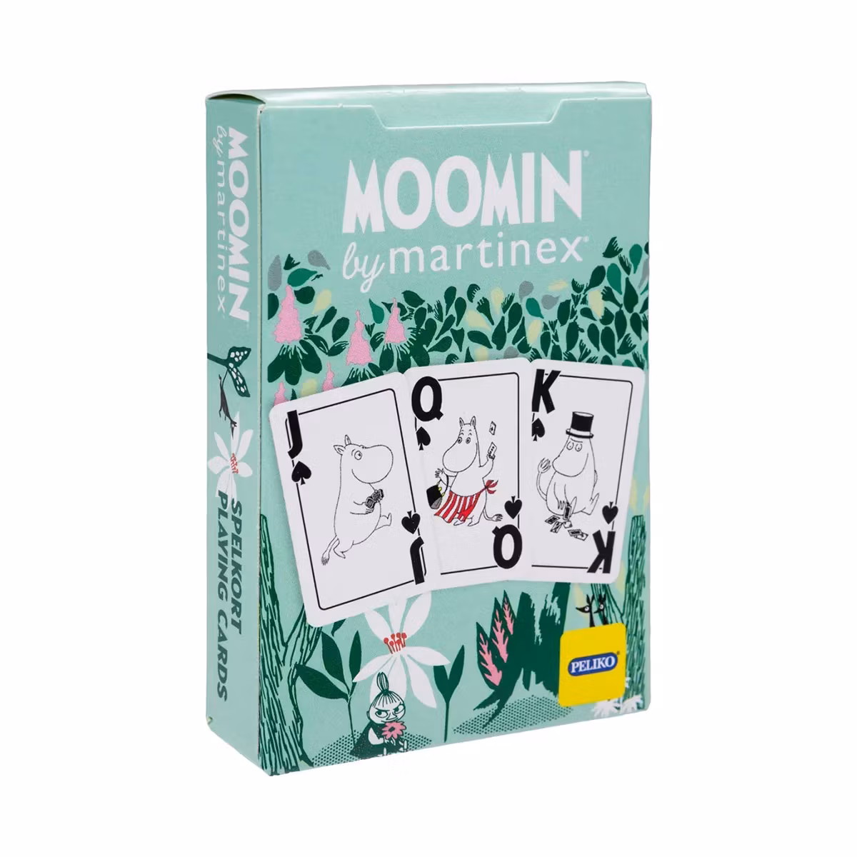Kortlek Moomin karaktärer