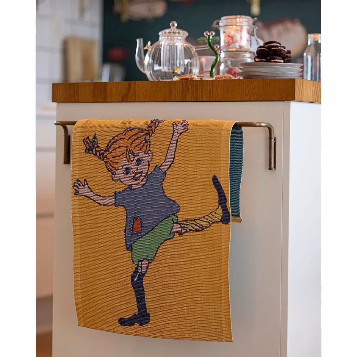 Pippi Långstrump 40x60, 100% Ekologisk Bomull