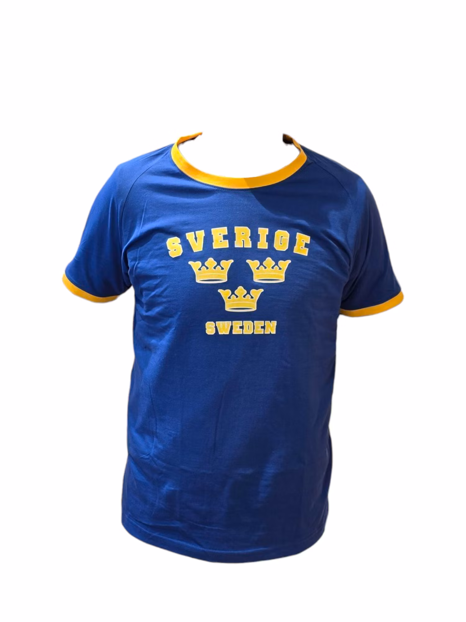T-SHIRT Sverige blå / gula kronor (Barn / Vuxen)