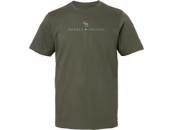 T-shirt, Sverige, älg, Militärgrön