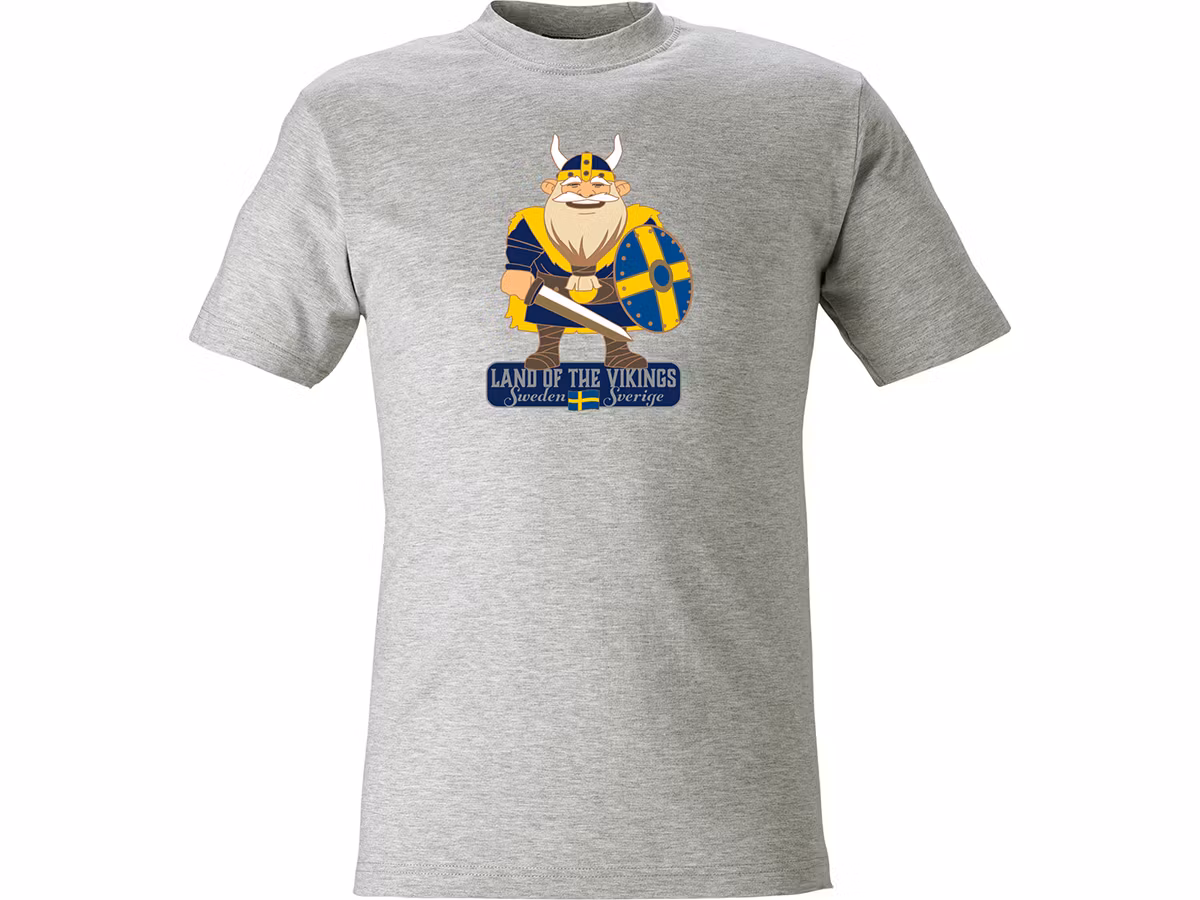 Viking T-shirt, Gråfärgad