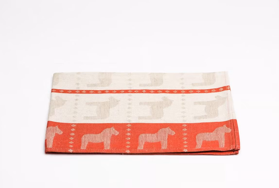 Handduk och osthyvel, dalahäst 3 olika färg