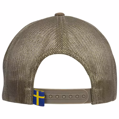 Keps Frost Sweden älg, truckerkeps med gummimärke, grön