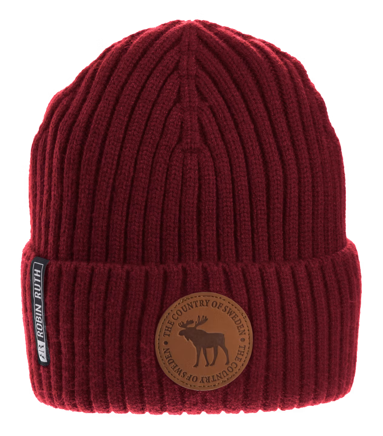 Tidlös vintermössa i rött, Älg/Sweden