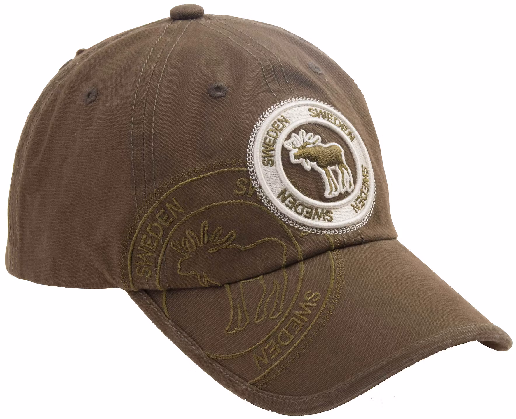 Klassisk Stämpelkeps – Olivgrön