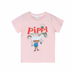 T-Shirt, Pippi Långstrump rosa