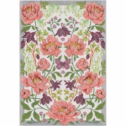 Blomsterfest handduk 35X50, 100% Ekologisk Bomull
