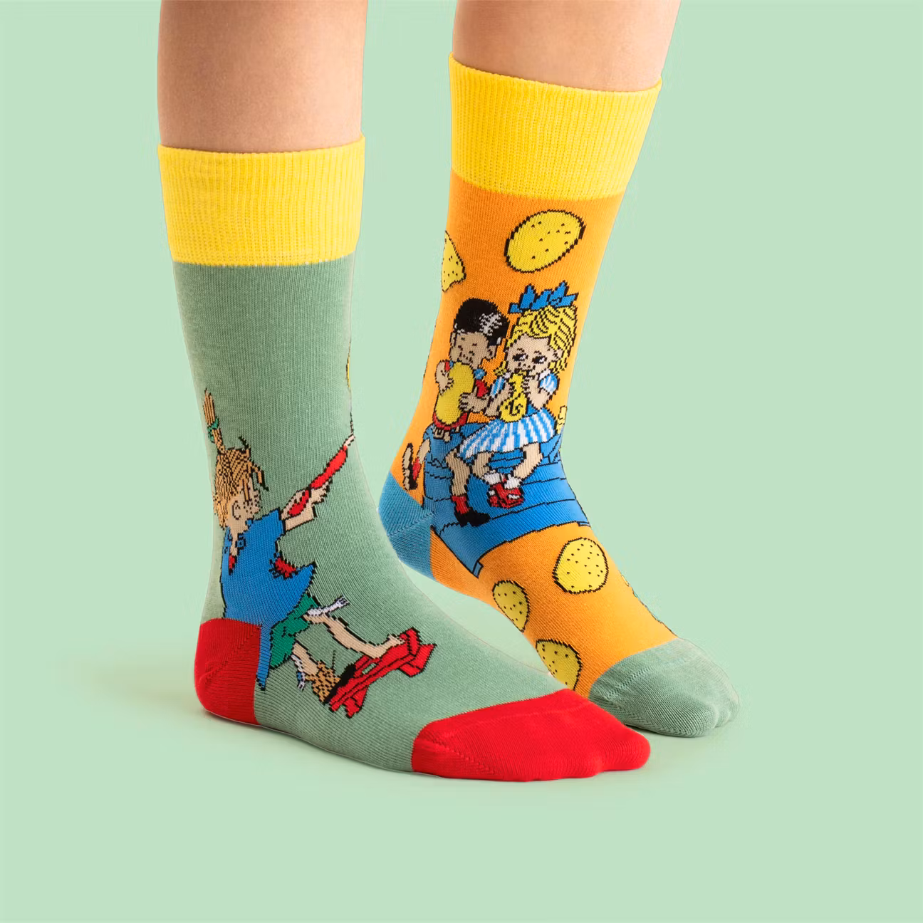 Strumpor Pippi Steker pannkakor