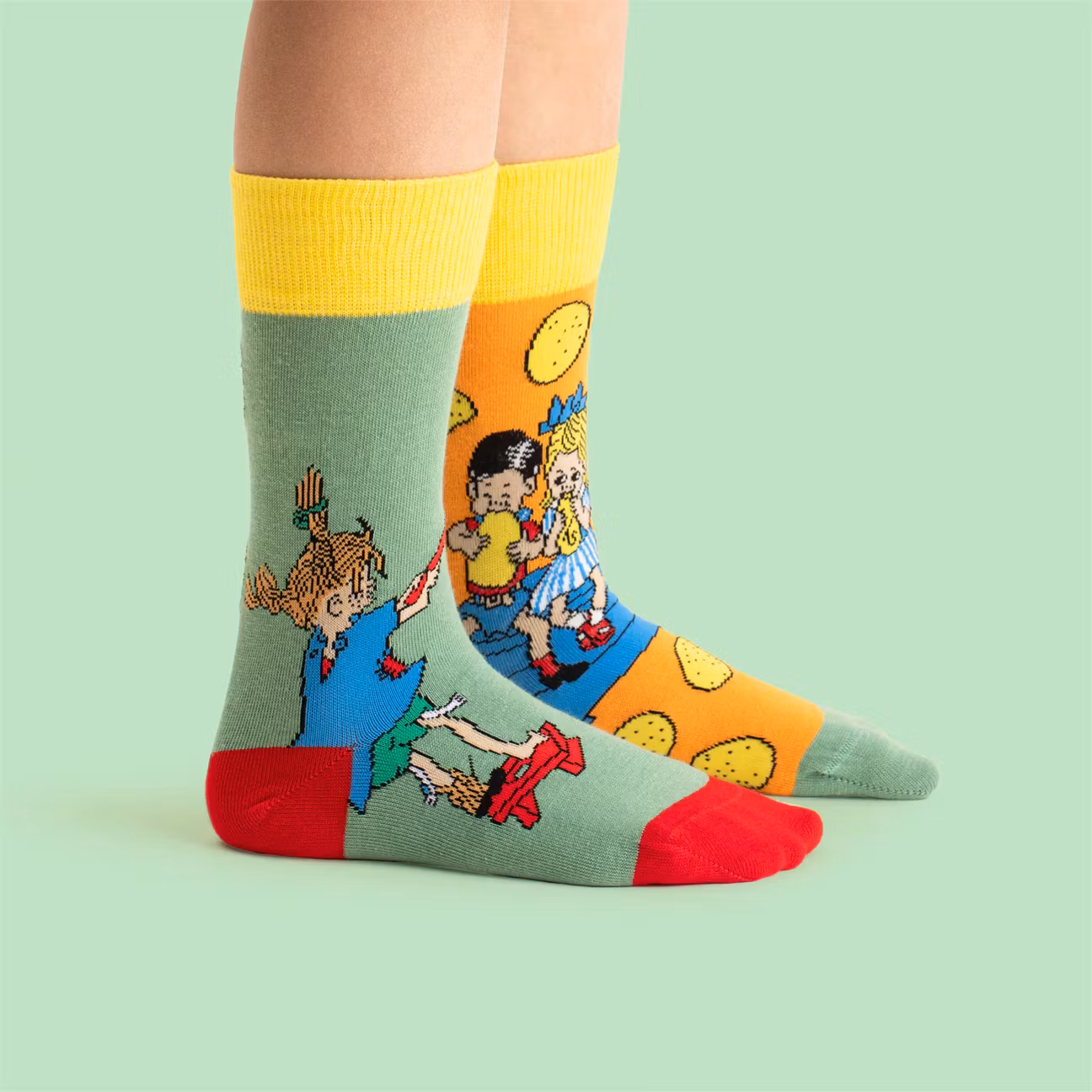 Strumpor Pippi Steker pannkakor