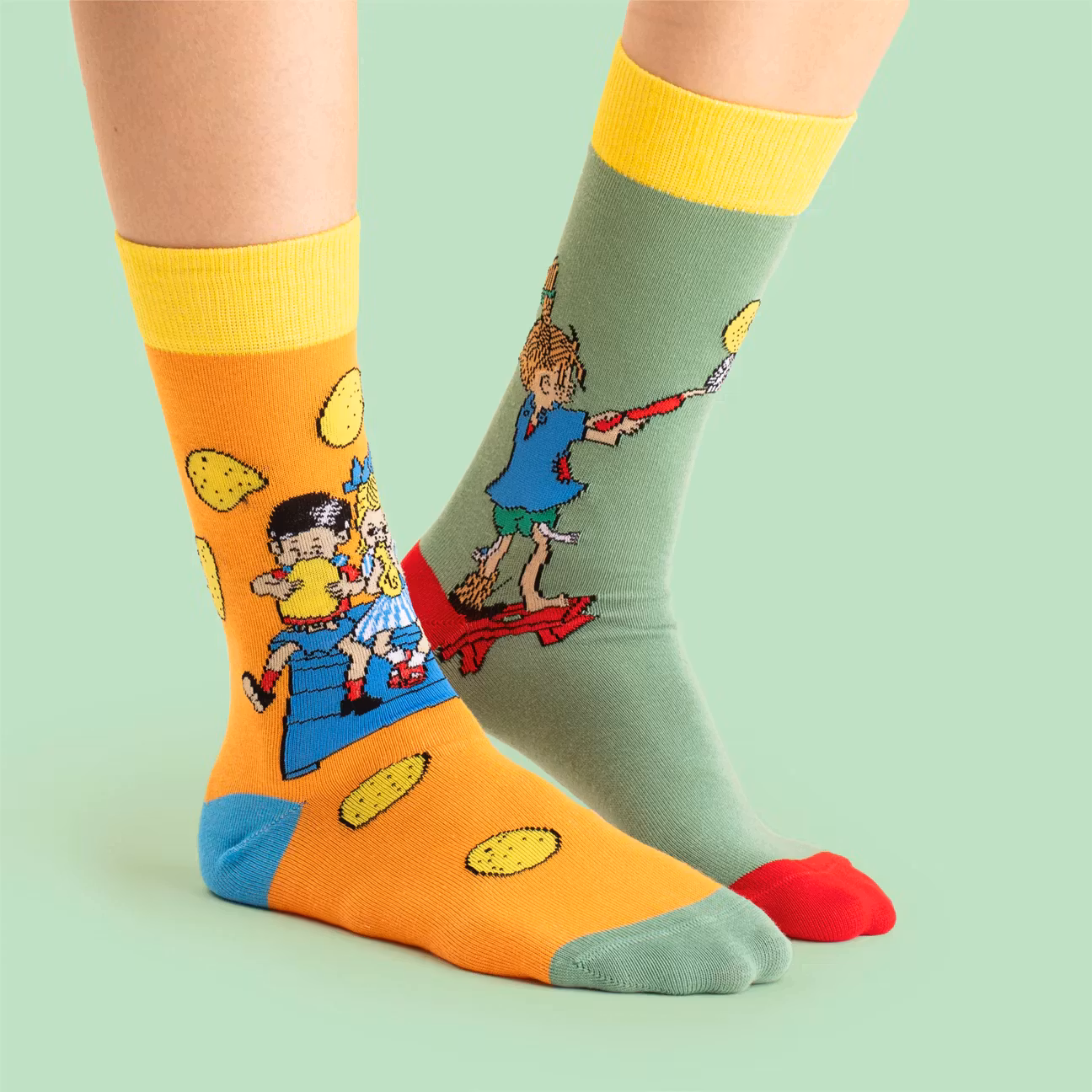 Strumpor Pippi Steker pannkakor