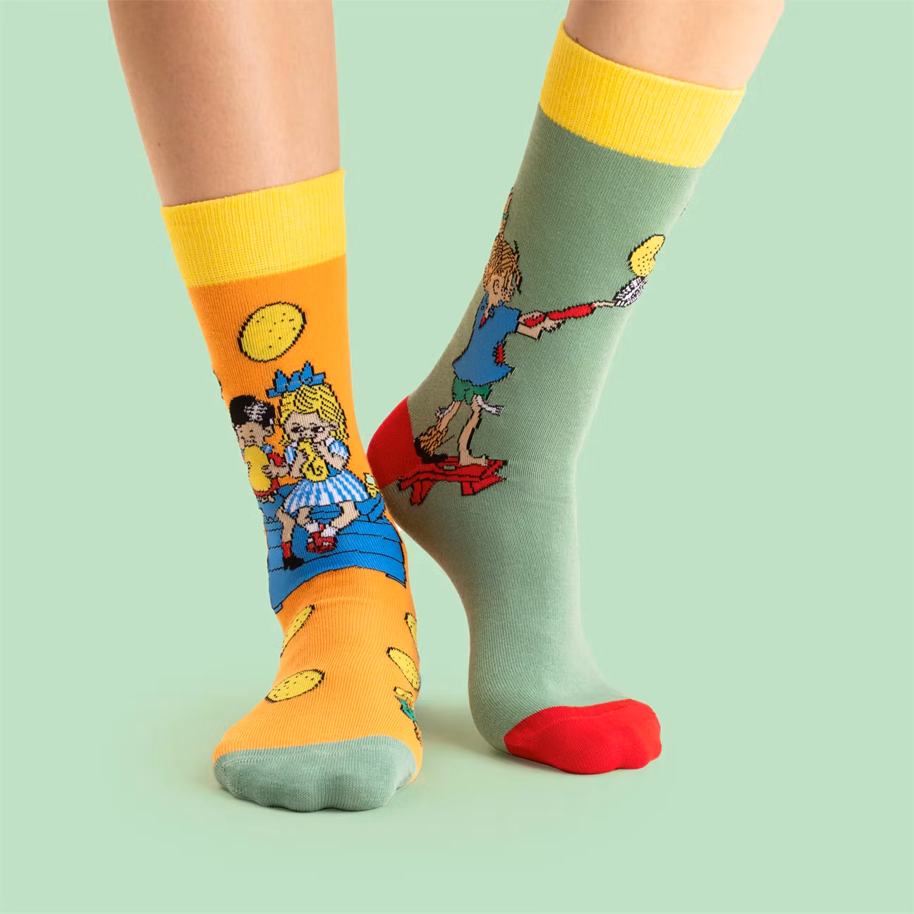 Strumpor Pippi Steker pannkakor