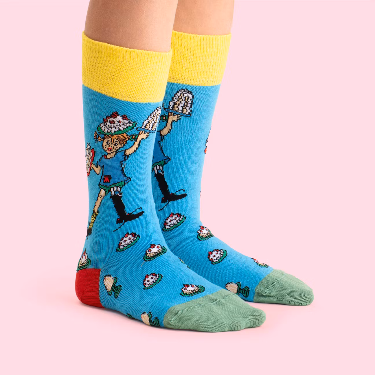 Strumpor Pippi tårtor