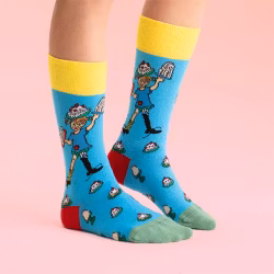 Strumpor Pippi tårtor