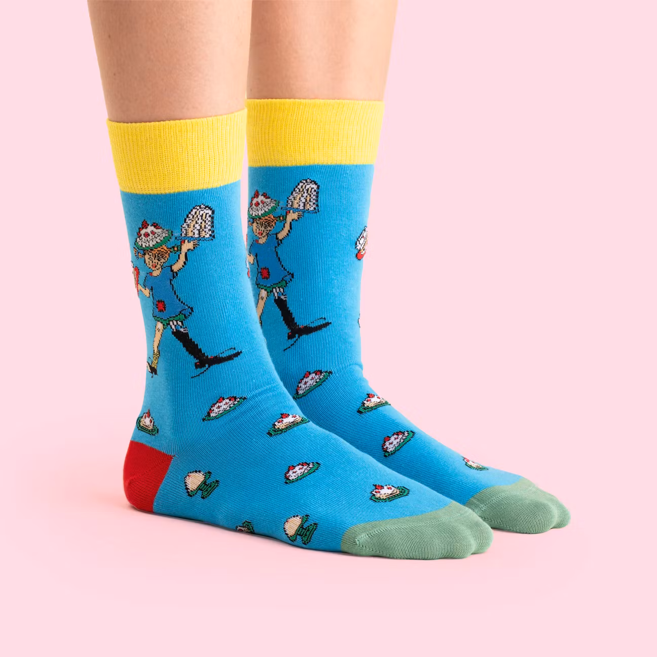 Strumpor Pippi tårtor