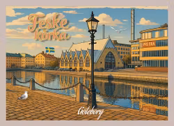 Vykort: Göteborg,160 x 110 mm