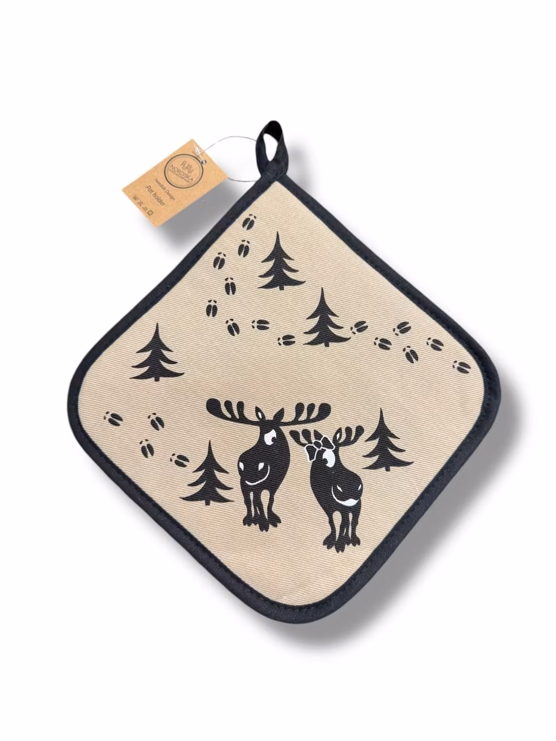 Grytlapp Älg med spår