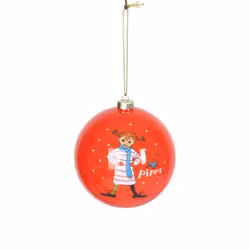 Weihnachtskugel Pippi, 8 cm